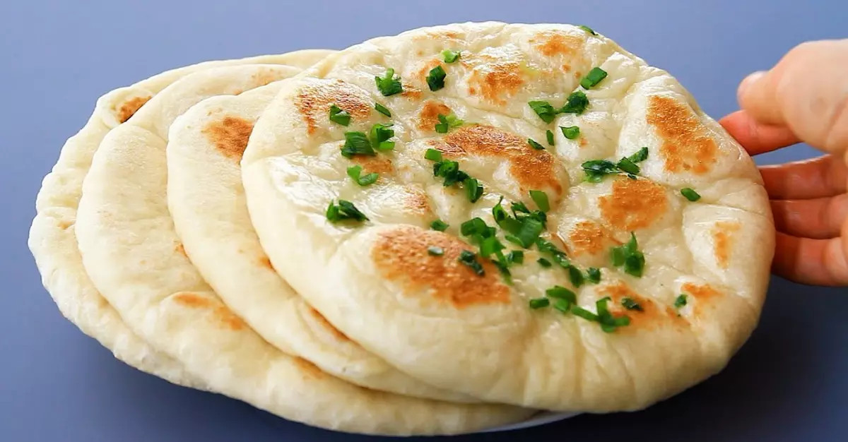 [No Oven ] Mix water with flour, the most soft and healthy flatbread recipe you will ever make