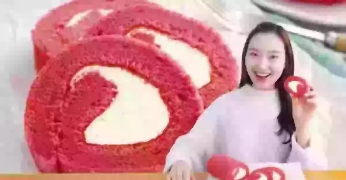 【梅子廚房】紅絲絨蛋糕卷，顏值味道讓我驚呆了 【Vso美食】