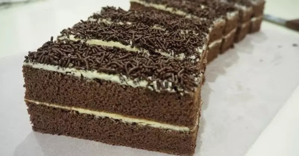 古早味巧克力米蛋糕 Chocolate Castella Cake